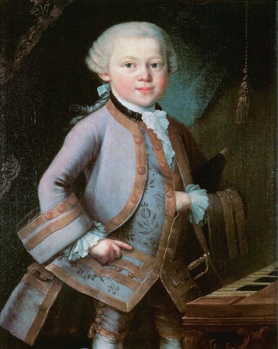 The Boy Mozart by Unbekannt Unbekannt